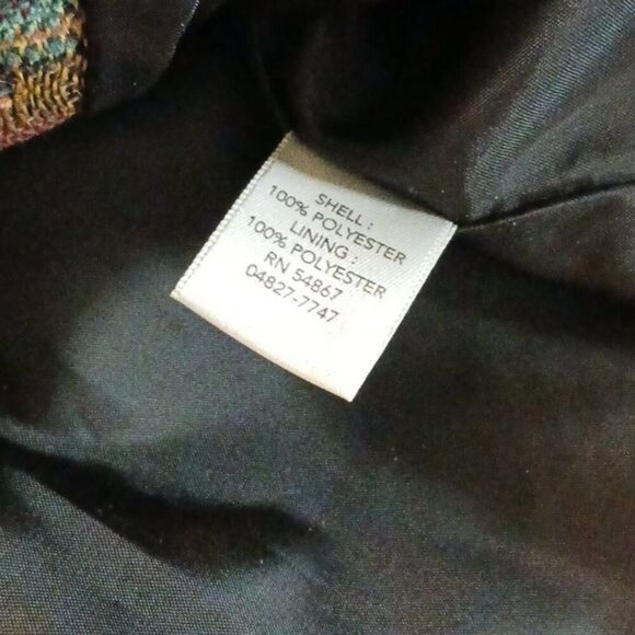 CJ Banks Vest Womens Size X Zip Front Multicolor Textured Sleeveless Jacket - Picture 7 of 7